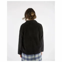Veste Velours Côtelé Coton Bio | Noir
