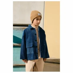 Veste Velours Côtelé Coton Bio | Bleu