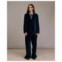 Veste Viaregio Rayée | Bleu