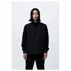 Veste Zippée Sans Manches Military Unisexe | Noir