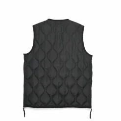 Veste Zippée Sans Manches Military Unisexe | Noir