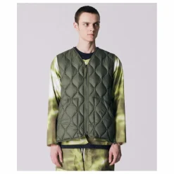 Veste Zippée Sans Manches Military Unisexe Nylon | Vert olive