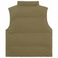 Veste Zippée sans manches réversible | Vert kaki