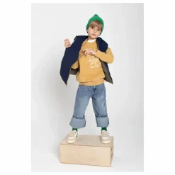 Veste Zippée sans manches réversible | Vert kaki