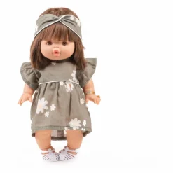 Vestiaire poupée - Robe Daisy et son headband Marguerites