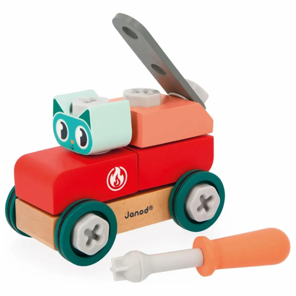 Voiture à bricoler Chat Brico'Kids