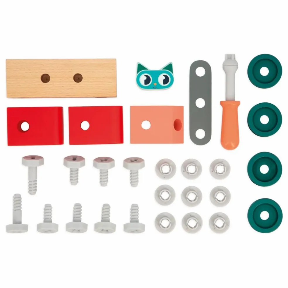 Voiture à bricoler Chat Brico'Kids