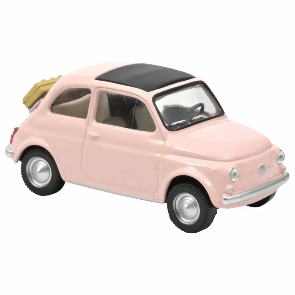 Voiture Fiat 500 1965 | Rose