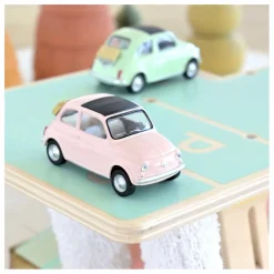 Voiture Fiat 500 1965 | Rose