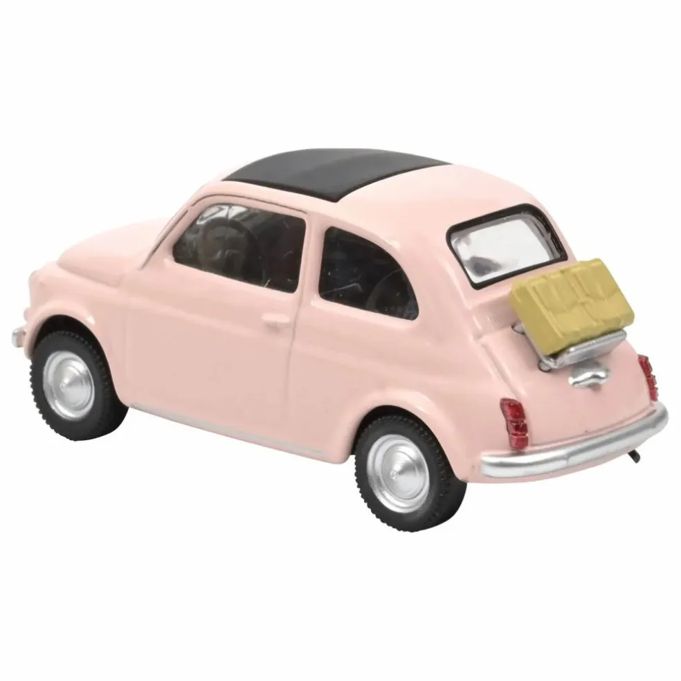 Voiture Fiat 500 1965 | Rose