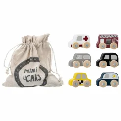 Voitures Avin en bois - set de 6