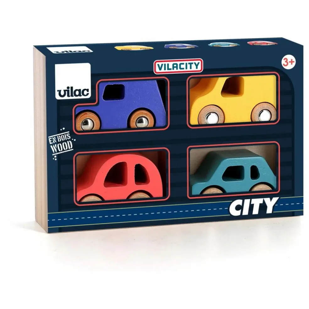 Voitures Vilacity - Set de 4